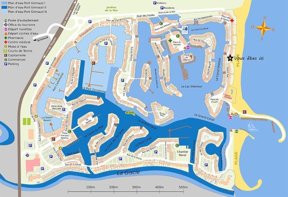 Appartement 30 M De La Plage Grimaud Eksteriør billede